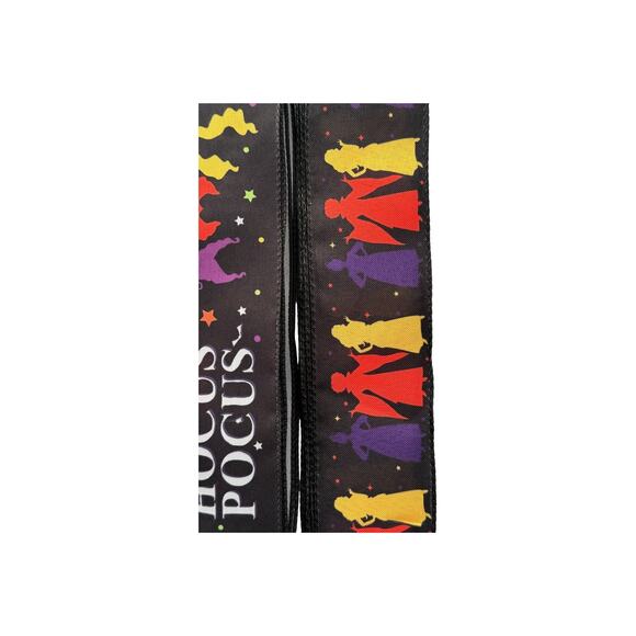 Three Witches Halloween Wreath Kit | Three Witches Sign and 6 Yards Ribbon - Picture 5 of 5